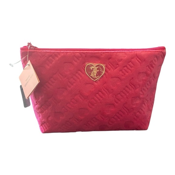 NWT-JUICY COUTURE-TRAVEL COSMETIC BAG - Picture 1 of 9